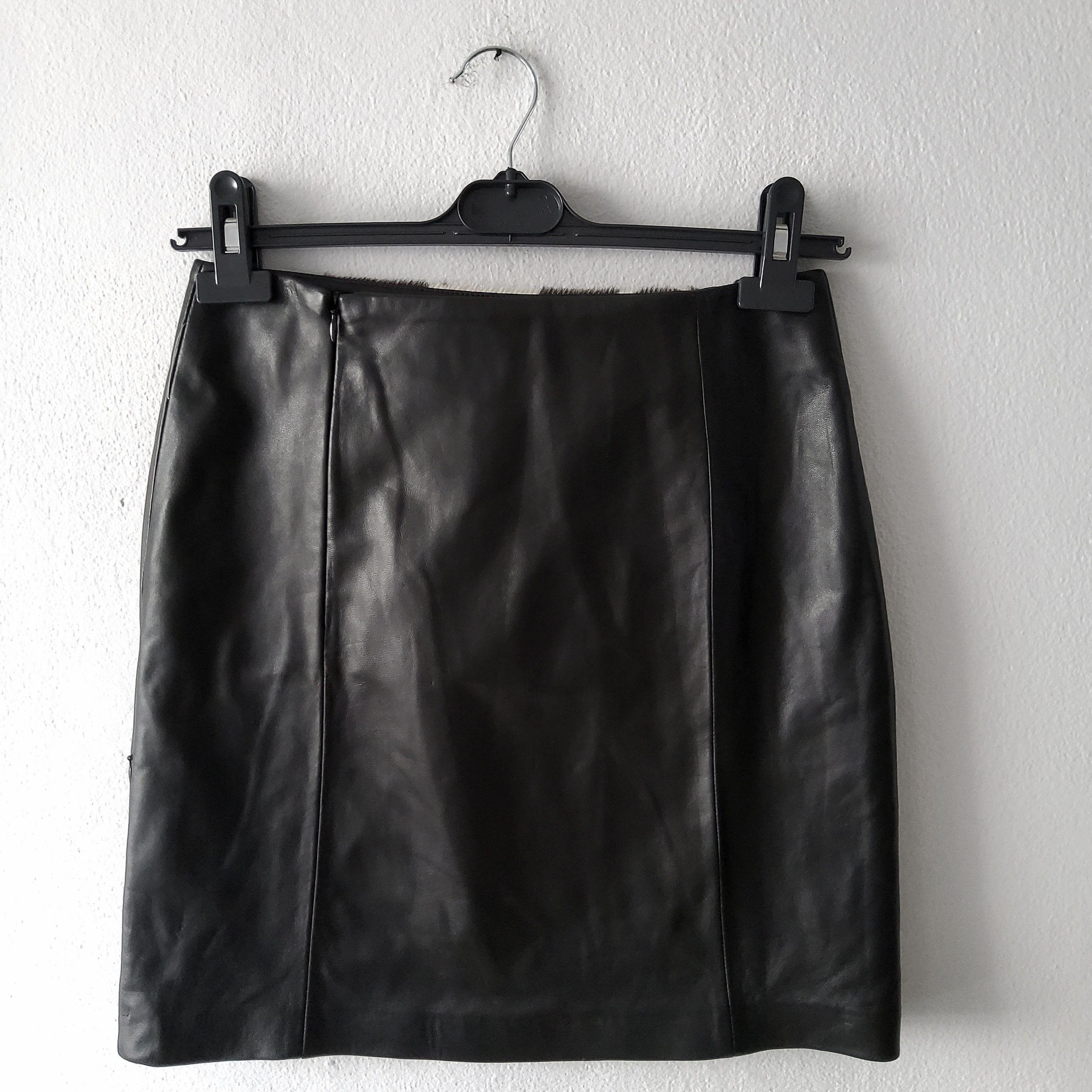 Other Vintage y2k cowhide leather top & matching skirt set Size M / US 6-8 / IT 42-44 - 6 Thumbnail