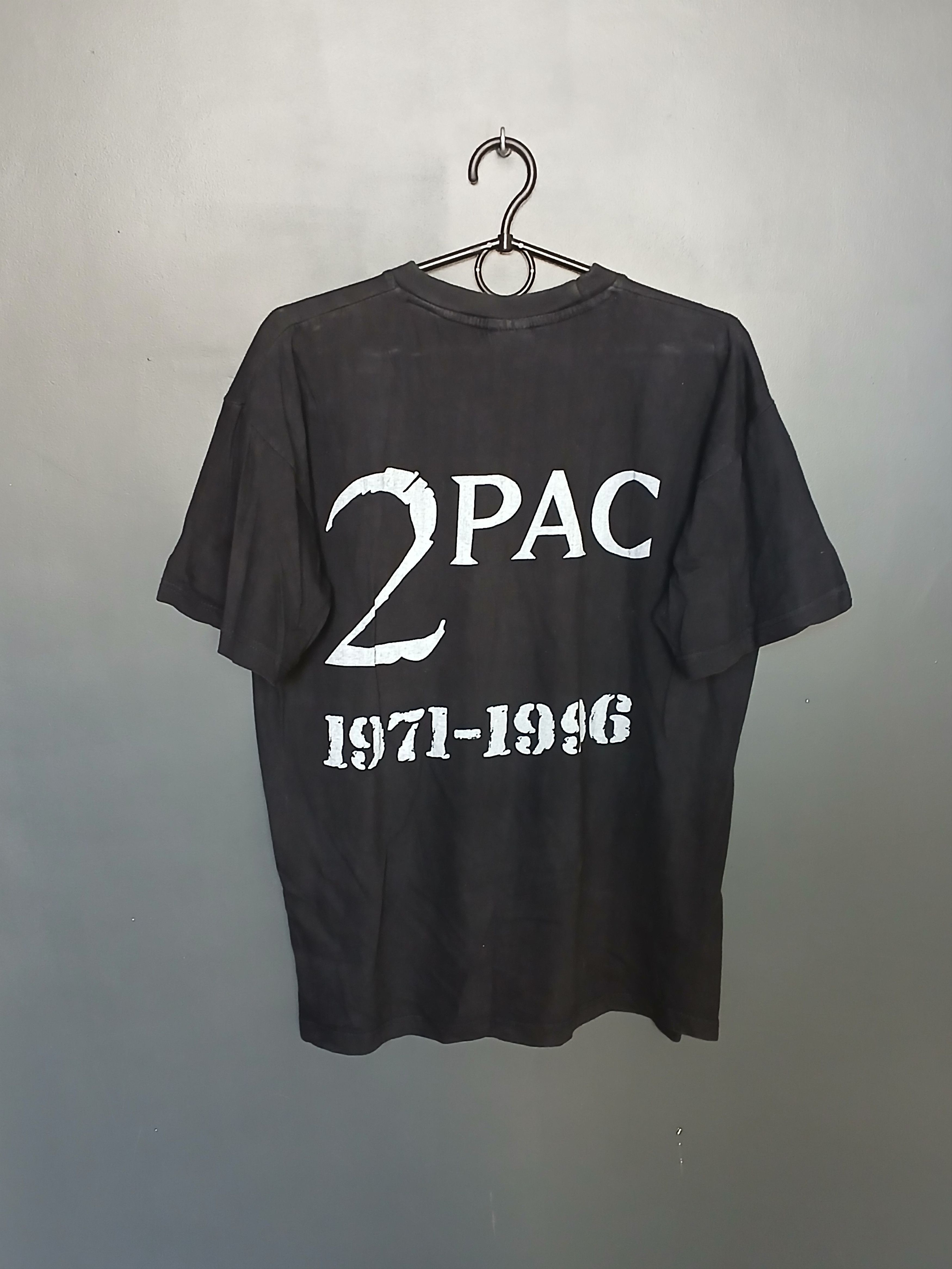 Rap Tees × Vintage Vintage 2Pac T-Shirt Size US M / EU 48-50 / 2 - 2 Thumbnail