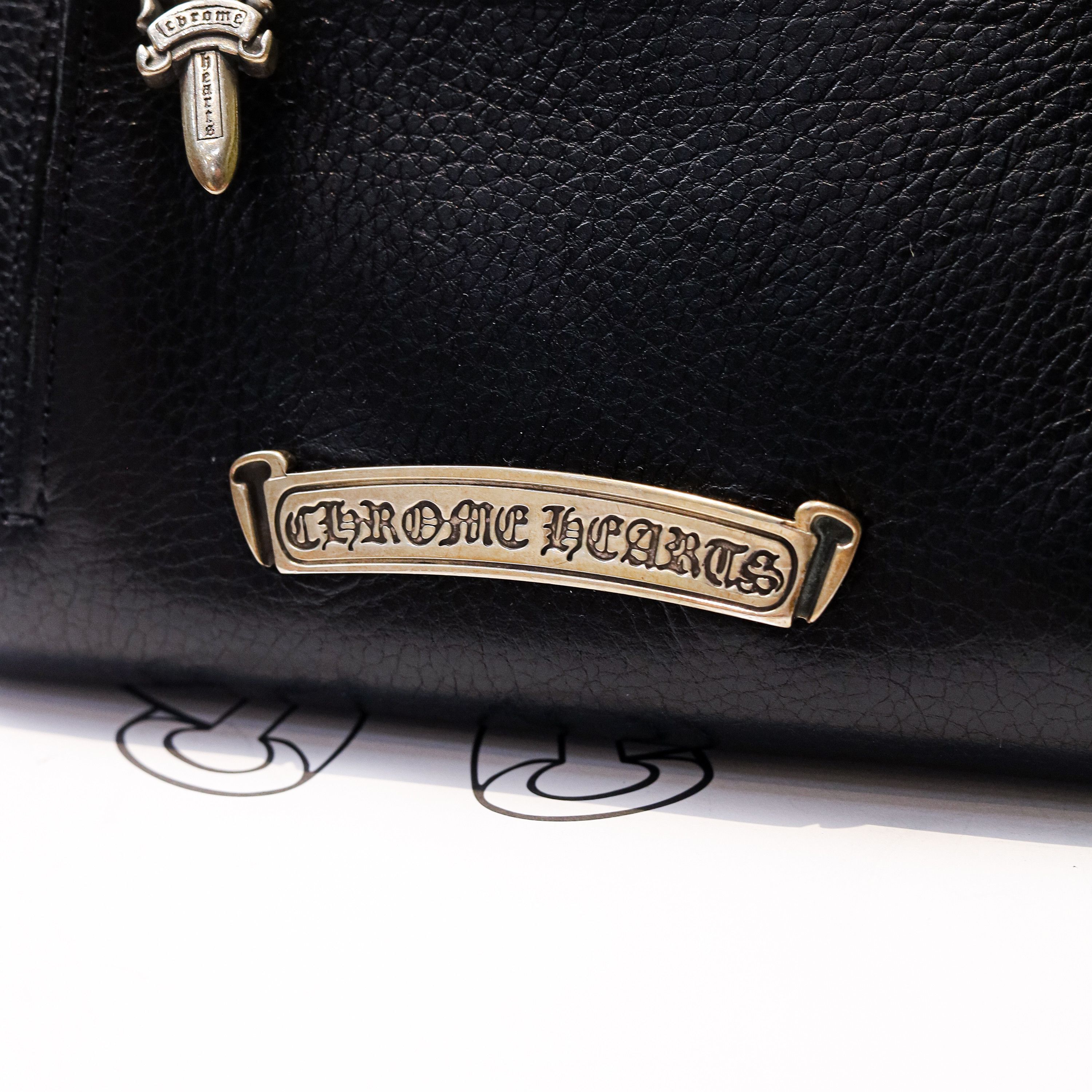 Chrome Hearts Chrome Hearts Wave mini black wallet Size ONE SIZE - 5 Thumbnail