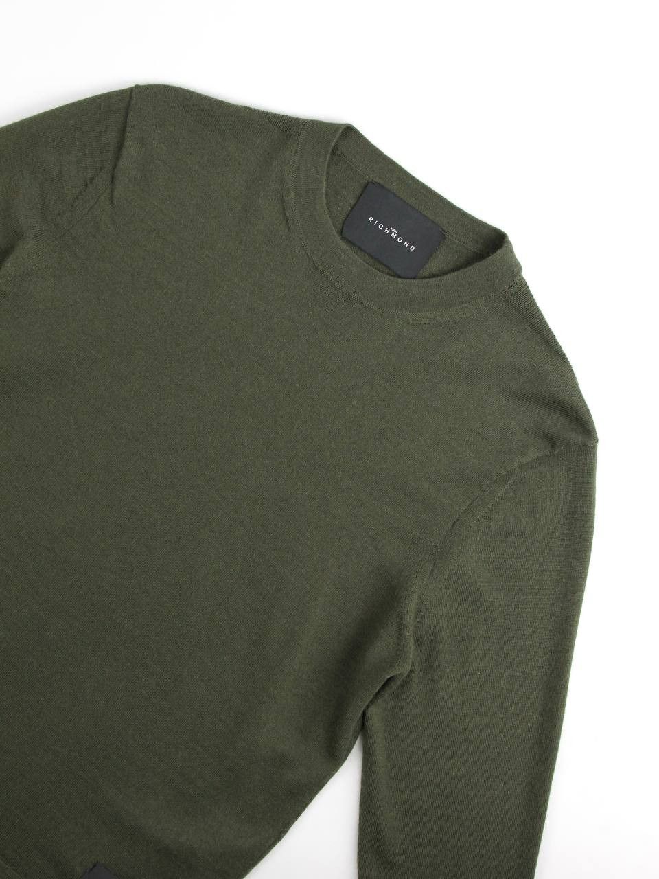 John Richmond JOHN RICHMOND Knitted woolen jumper with logo Size US M / EU 48-50 / 2 - 7 Thumbnail