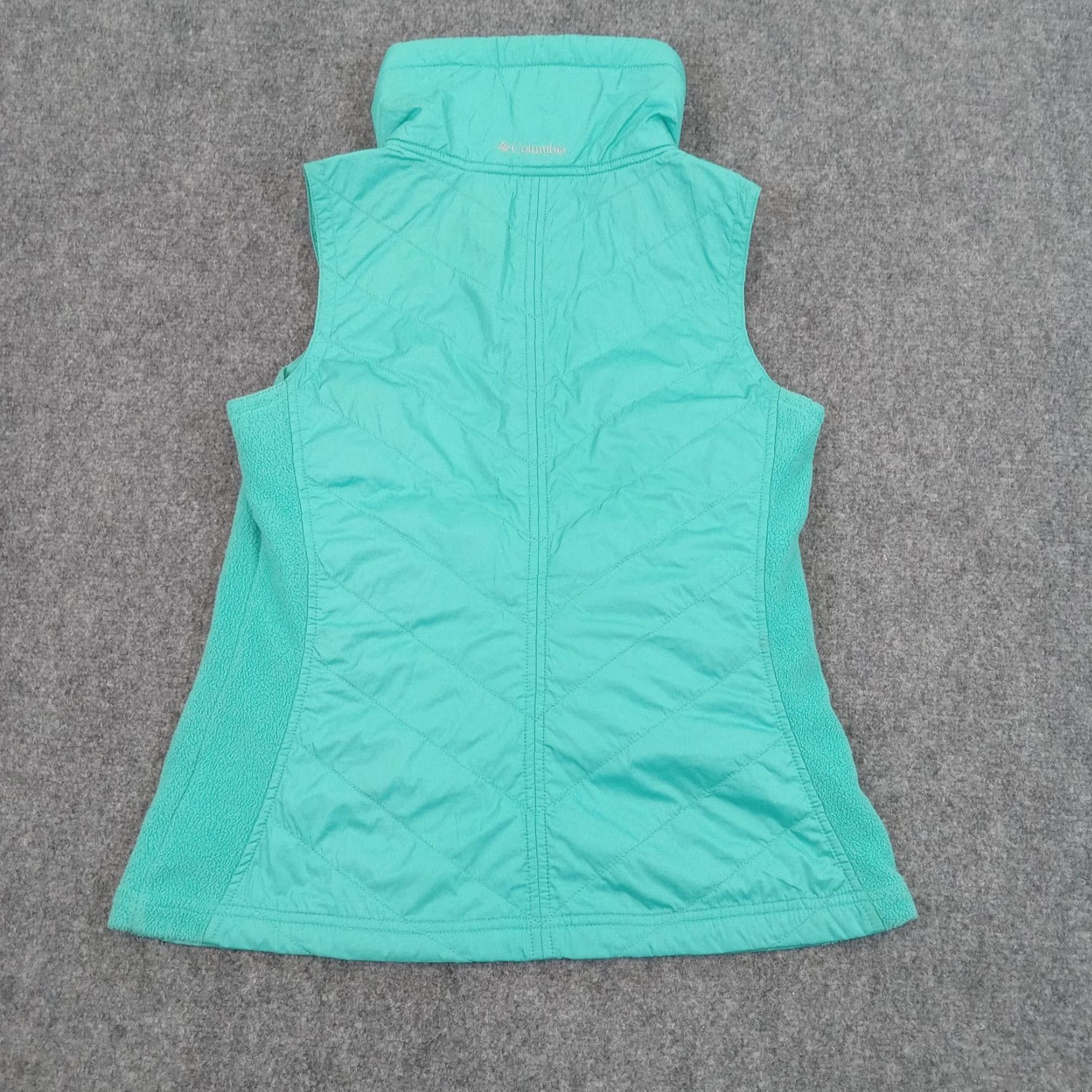 Vintage Columbia Womens Green Full Zip Fleece Vest Small Size S / US 4 / IT 40 - 7 Thumbnail