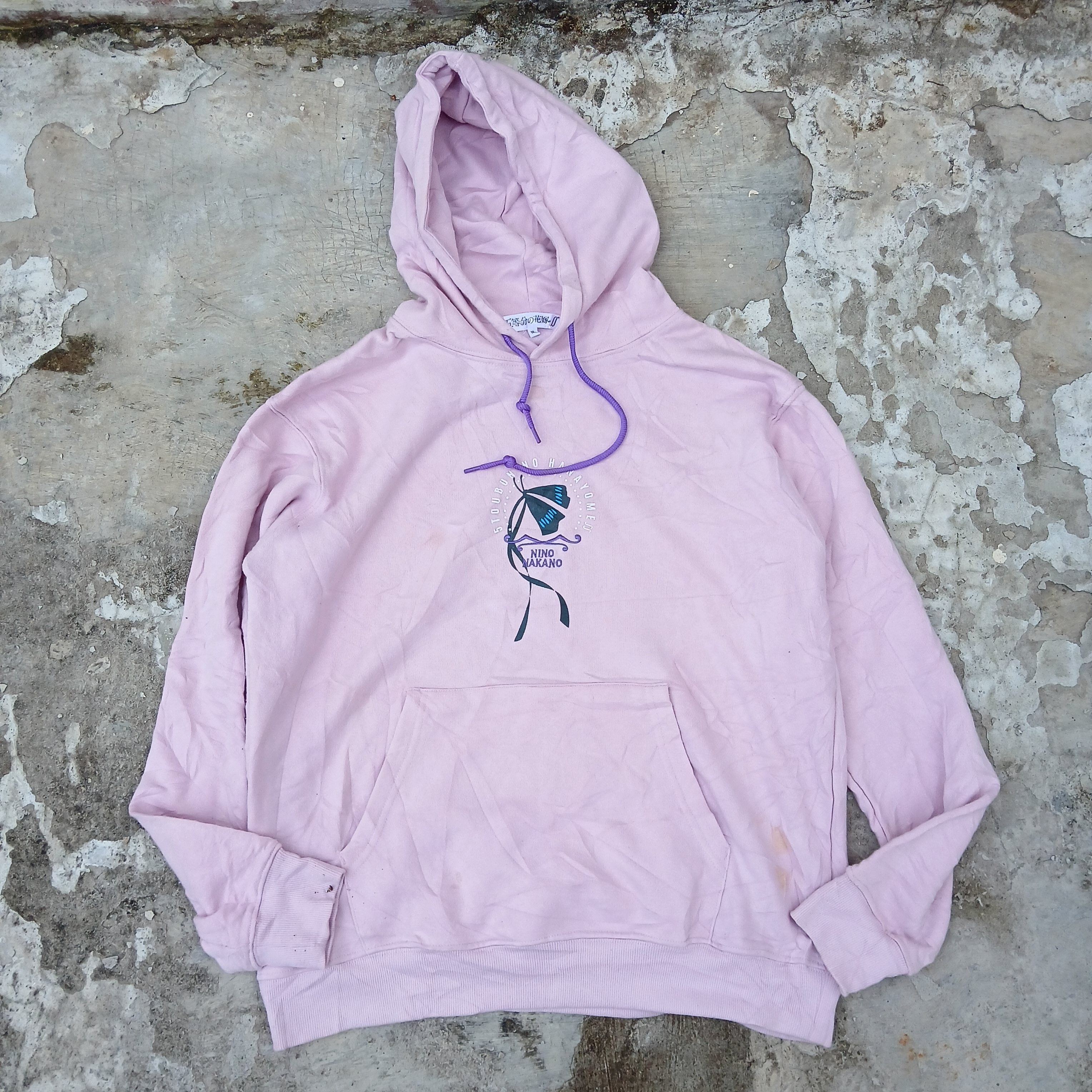 Anime × Japanese Brand × Vintage Nina nakano stoubun no hanayome official hoodie Size US L / EU 52-54 / 3 - 4 Thumbnail
