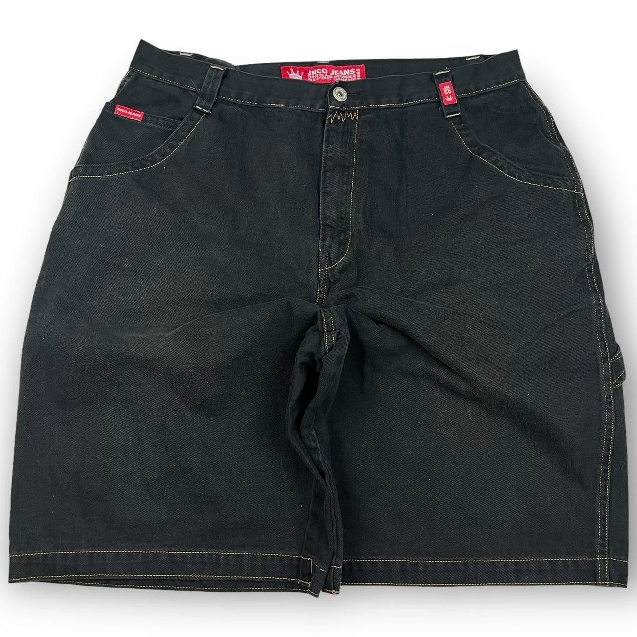 JNCO JNCO Men's Black Shorts Size US 38 / EU 54 - 3 Thumbnail