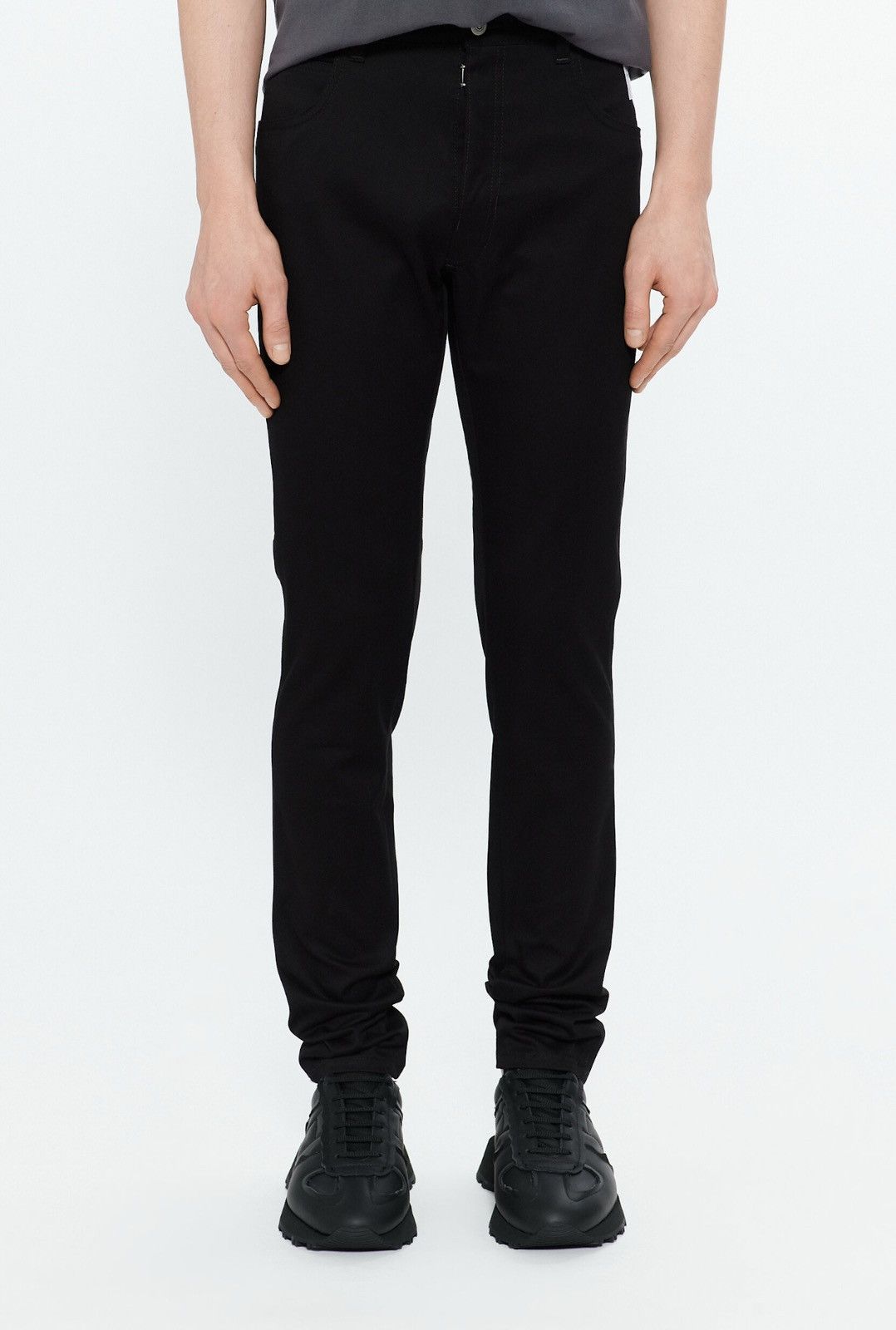 Maison Margiela Last Maison Margiela Invitation Print Skinny Black Jeans Size US 34 / EU 50 - 11 Thumbnail