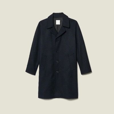 Sandro Sandro Paris Wool Blend Oversized Town Coat Size US L / EU 52-54 / 3 - 1 Thumbnail