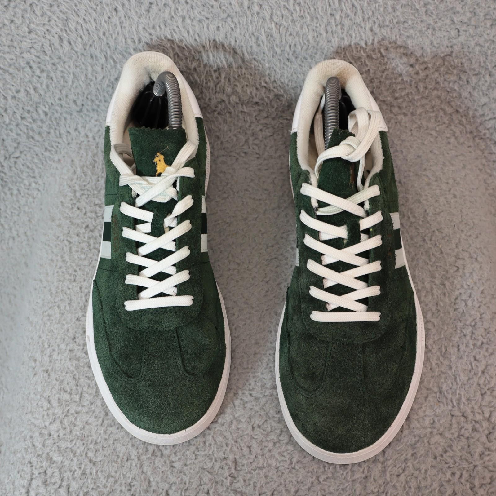 Polo Ralph Lauren Polo Ralph Lauren Men 7.5 Green Suede Leather -HTR Aera- Size US 7.5 / EU 40-41 - 3 Thumbnail