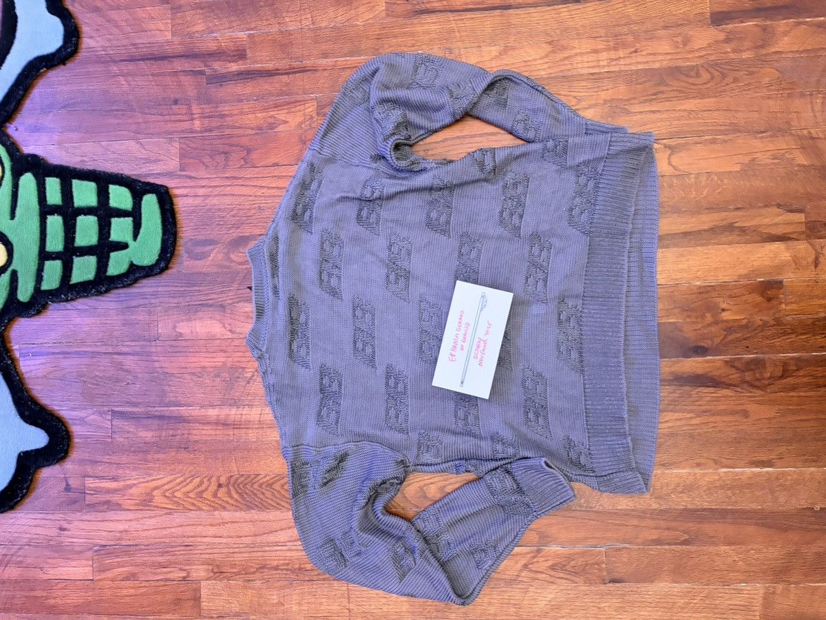 Balenciaga Balenciaga BB Knit Sweater Grey M Size US M / EU 48-50 / 2 - 7 Thumbnail