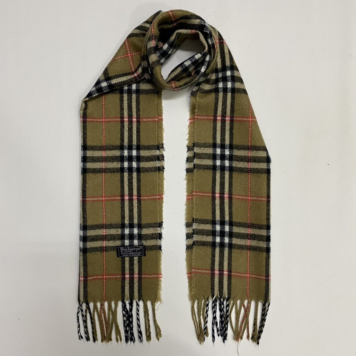 Burberry BURBERRYS SCARF MUFFLER BUR057 Size ONE SIZE - 1 Thumbnail