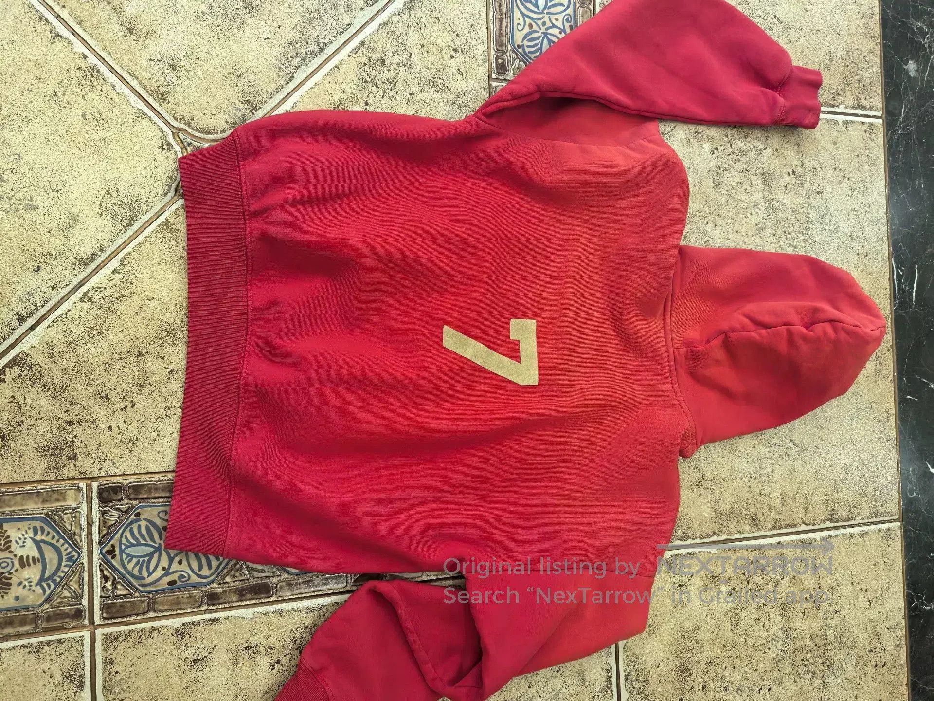 Fear of God Fear of God Season 7 Red Hoodie. Size US S / EU 44-46 / 1 - 2 Thumbnail