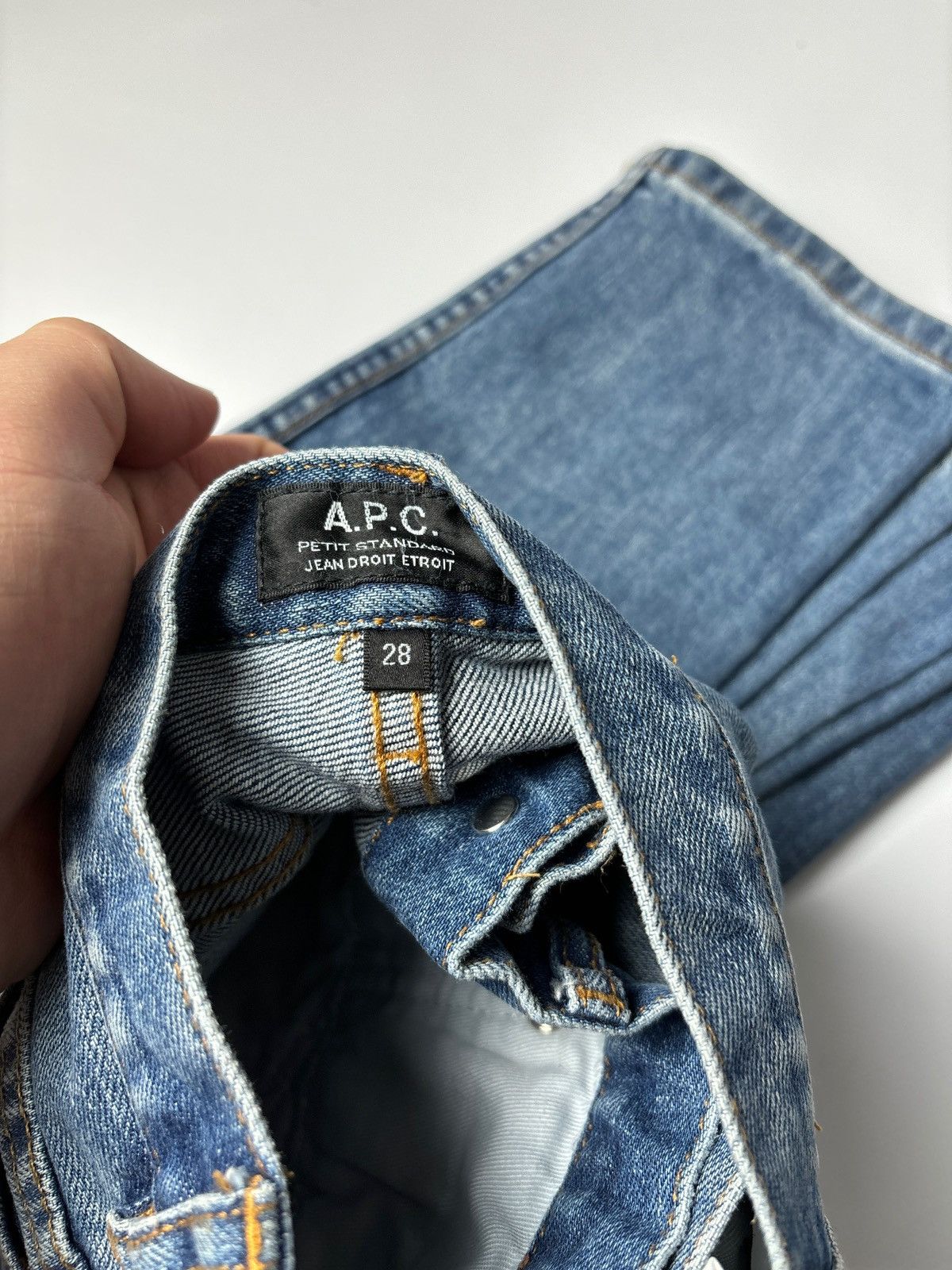 A.P.C. A.P.C Petit standard Jean Denim Pants Jens sz28 Size US 28 / EU 44 - 6 Thumbnail