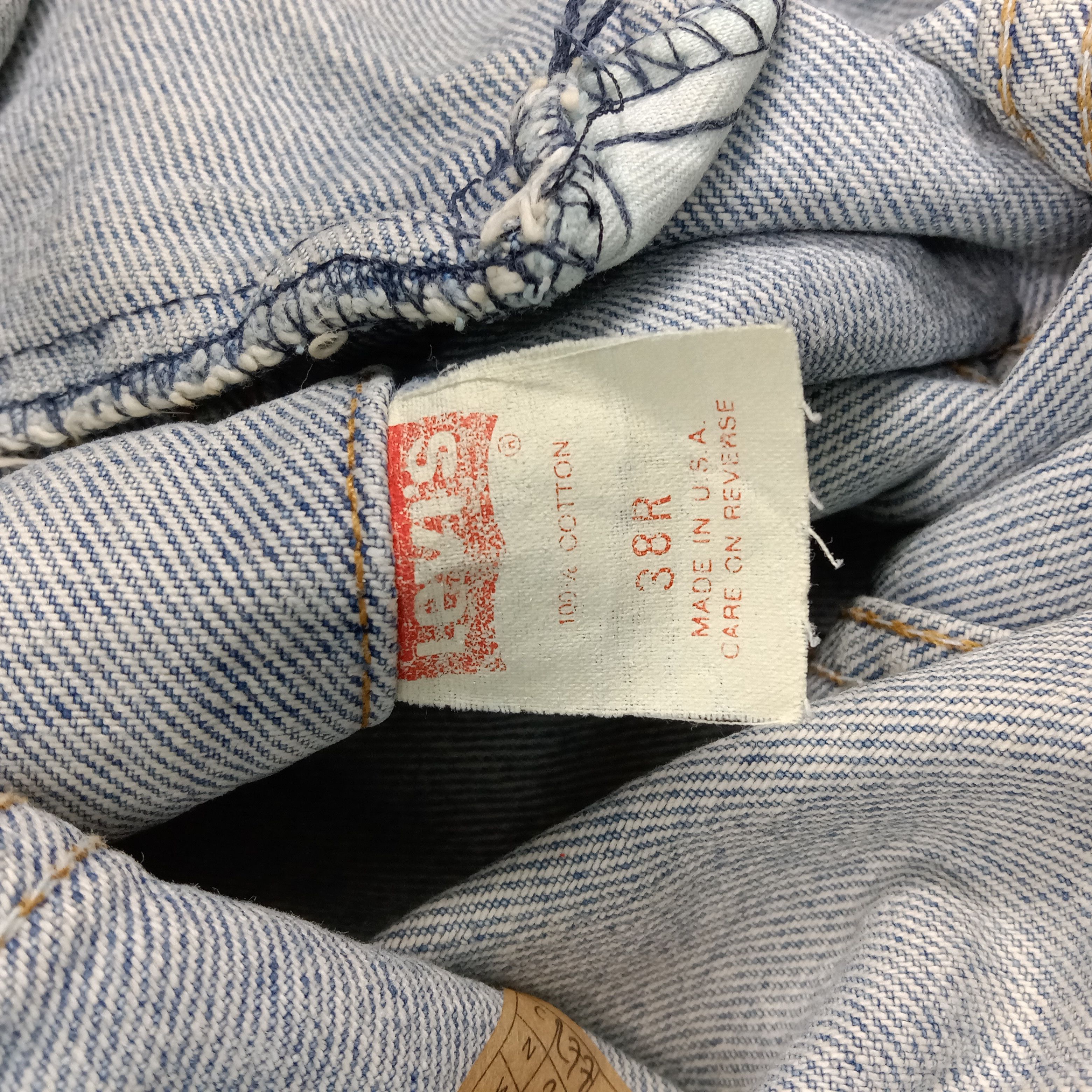 Levi's 90s Levi’s Custom Jamiroquai Buffalo Denim Jacket C277N2 Size US S / EU 44-46 / 1 - 9 Thumbnail