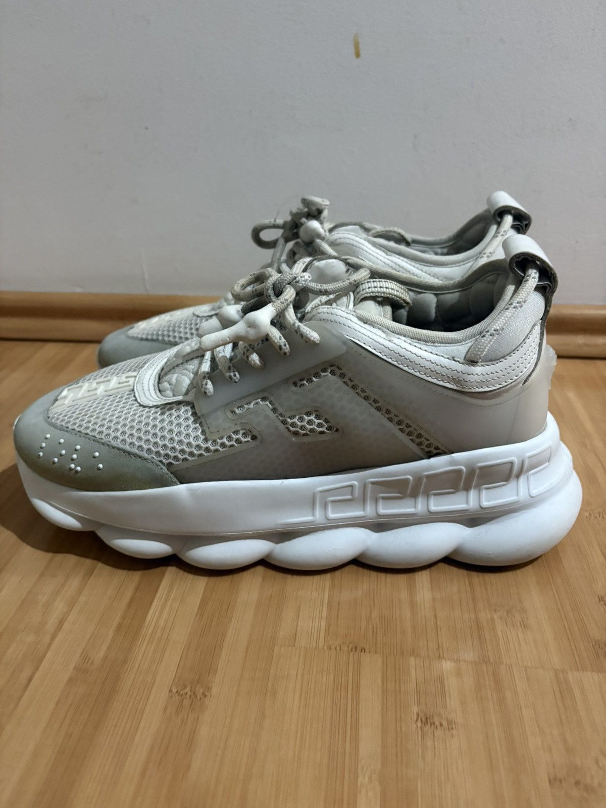 Versace Versace Chain Reaction Full White size 41 Size US 8 / EU 41 - 3 Thumbnail