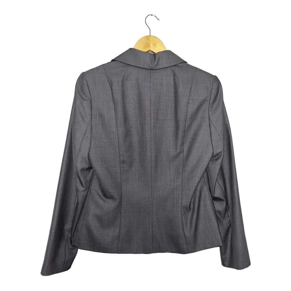 Calvin Klein Calvin Klein l Gray 3 Button Blazer Jacket Size 8 Size M / US 6-8 / IT 42-44 - 3 Thumbnail