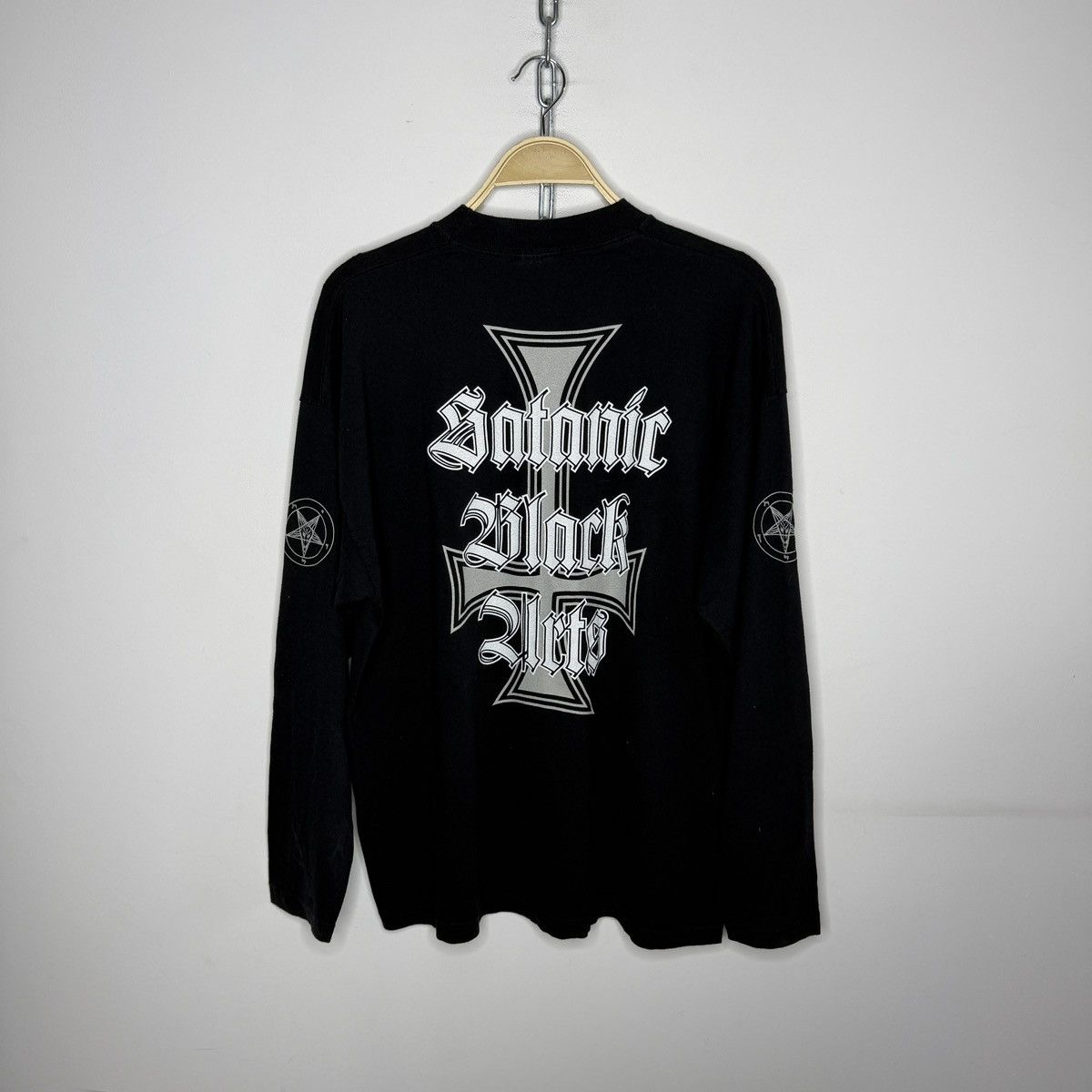 Band Tees Y2K The Satanic Ritual Gothic Metal Tees Longsleeve Size US XL / EU 56 / 4 - 2 Thumbnail