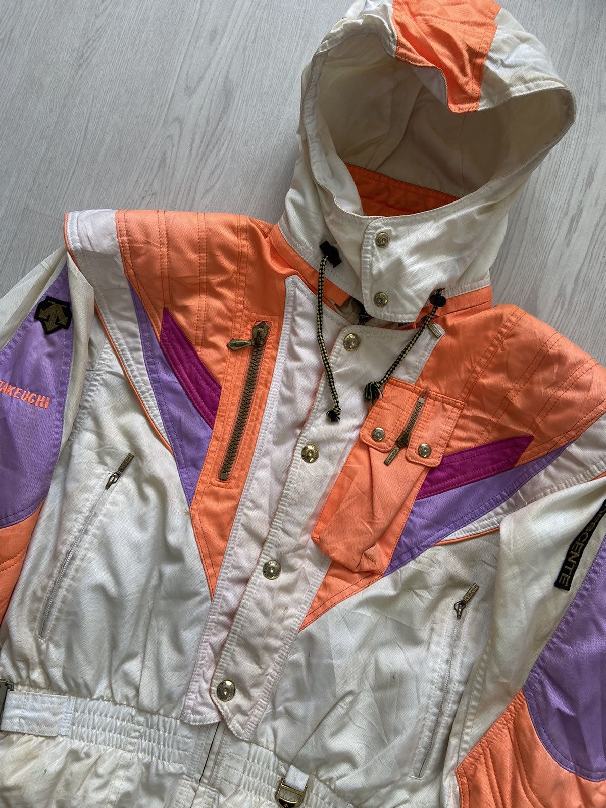 Descente × Sports Specialties Vintage 1990’s Descente Cargo Bomber Jacket Size US M / EU 48-50 / 2 - 3 Thumbnail