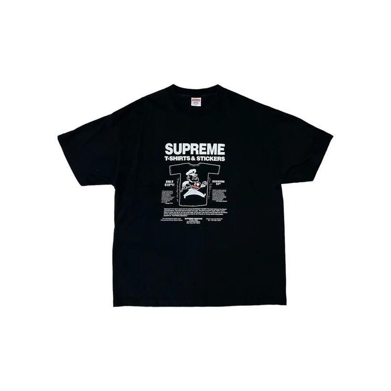 Supreme Supreme T-shirts & Stickers Tee Black Size US XL / EU 56 / 4 - 1 Thumbnail