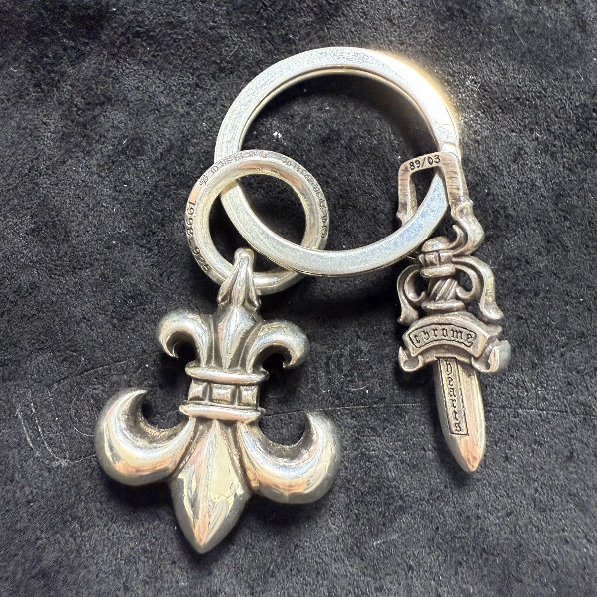 Chrome Hearts Chrome Hearts Fleur Dagger Key Chain Size ONE SIZE - 3 Thumbnail