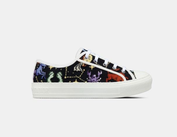 image of O1W1Db10224 Walk N Dior Sneakers In Multicolor, Women's (Size 12)