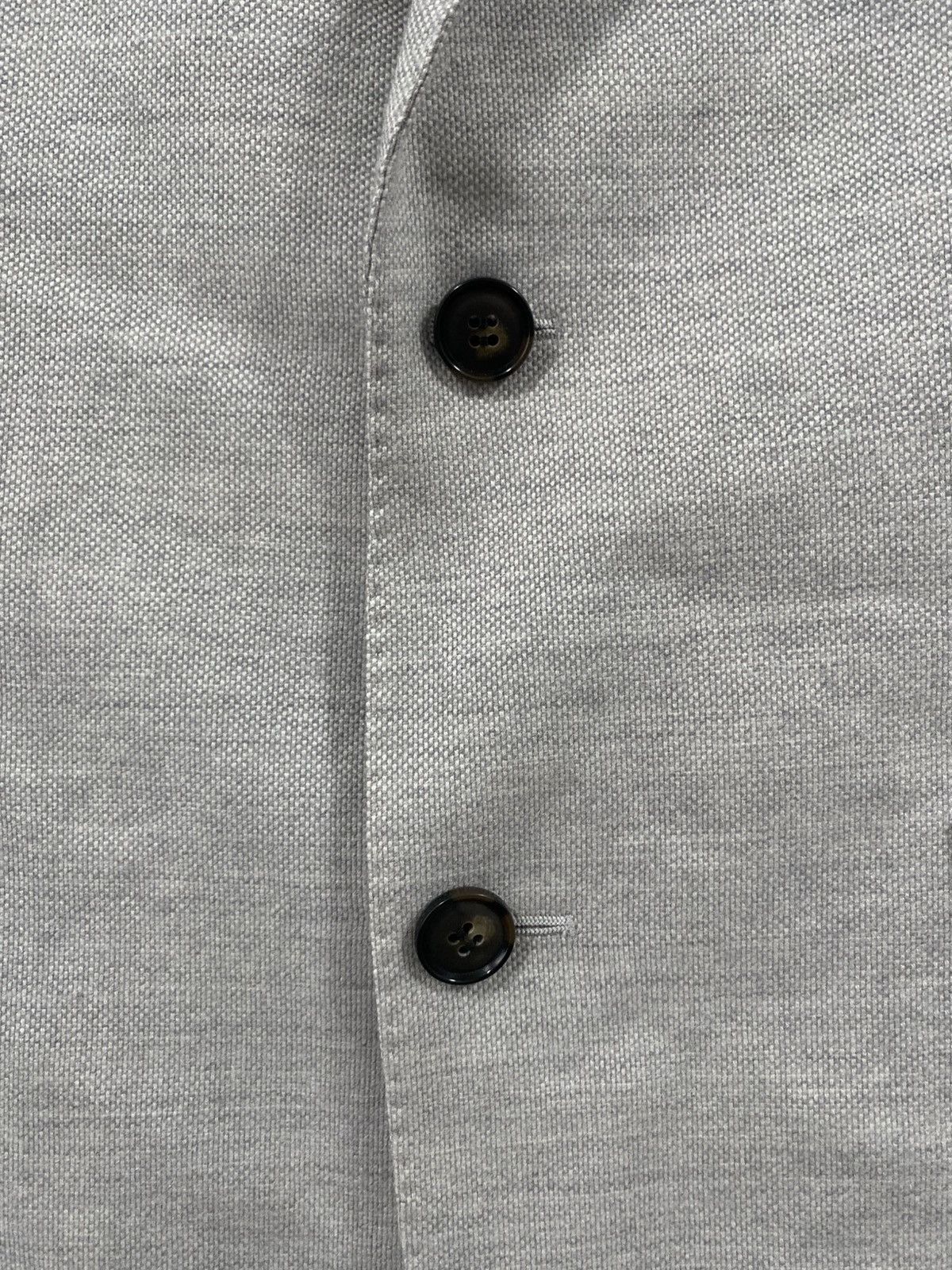 Suitsupply SuitSupply Havana Patch HL Light Grey Unlined Blazer Size:50 Size 50R - 2 Thumbnail