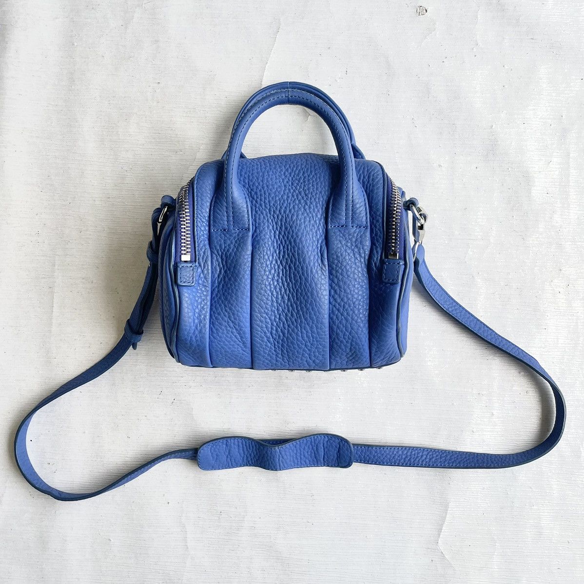 Alexander Wang Alexander Wang Blue Calf Leather Rockie Bag Size ONE SIZE - 11 Thumbnail