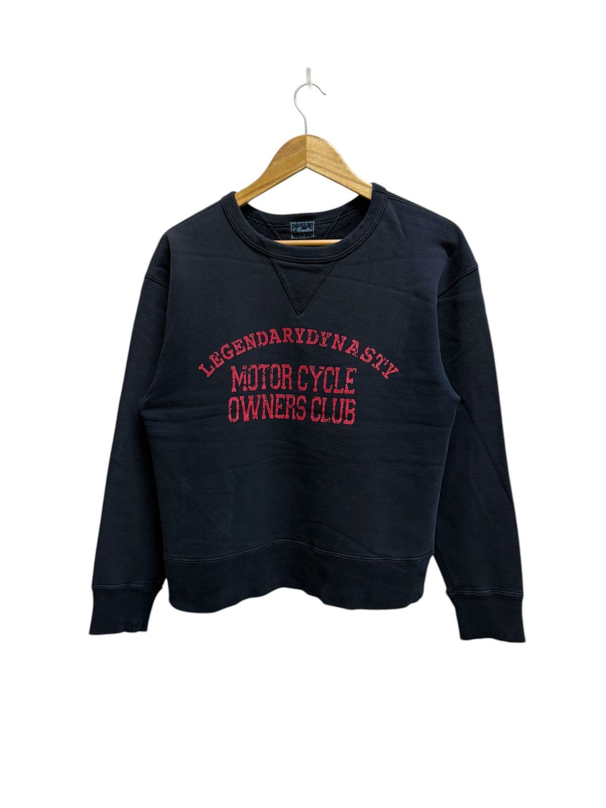 Japanese Brand Acoustic Motorcycle Owner Club Crewneck Sweatshirt Size US S / EU 44-46 / 1 - 1 Thumbnail