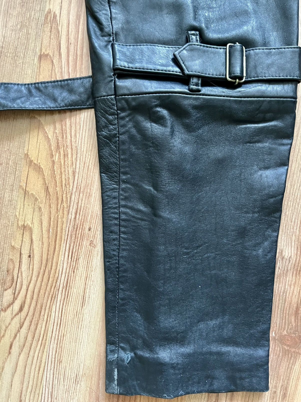 Vivienne Westwood Vivienne Westwood Leather bondage trousers Size US 28 / EU 44 - 6 Thumbnail