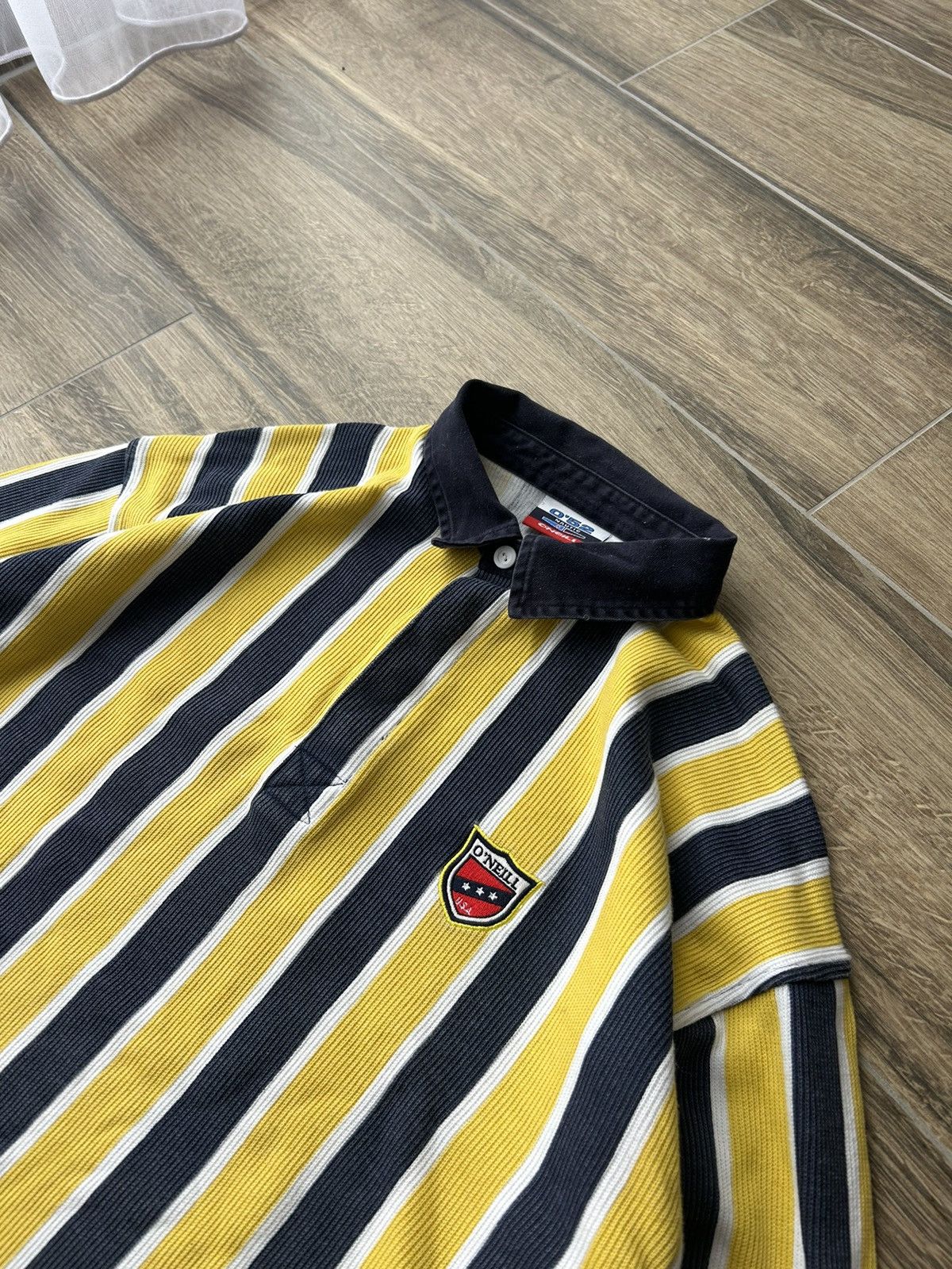 O'Neill Vintage O’Neill striped rugby jersey mens made in usa Size US L / EU 52-54 / 3 - 2 Thumbnail