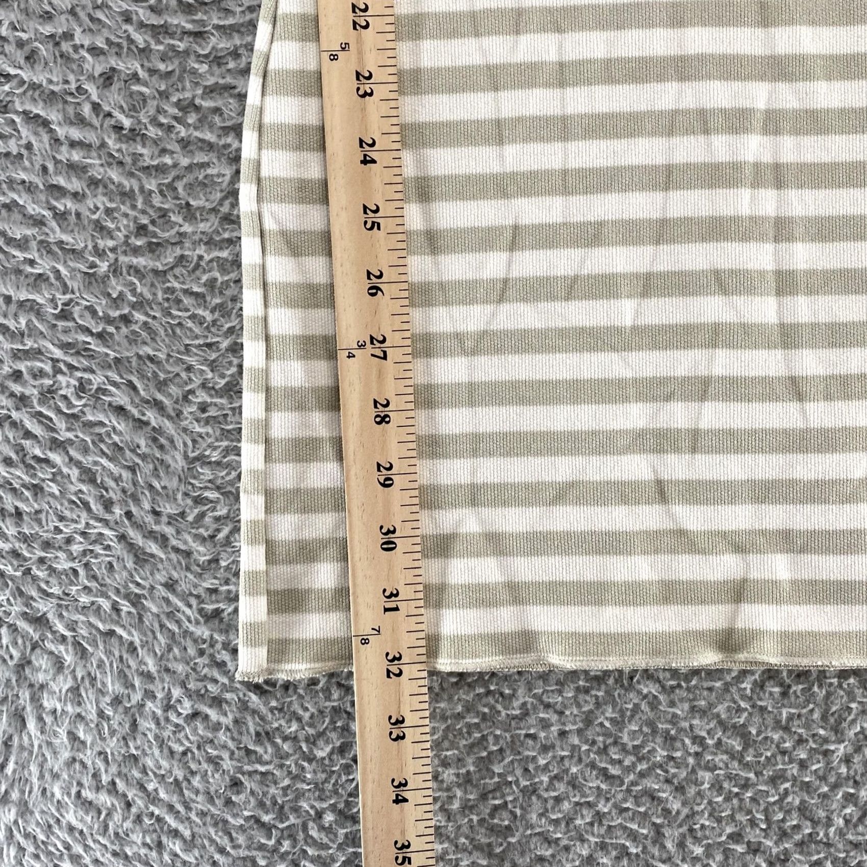 Zara VINTAGE Zara Dress Womens Small Beige White Stripe Ribbed Bodycon Tank Mini Knit Stretch Size S / US 4 / IT 40 - 4 Thumbnail