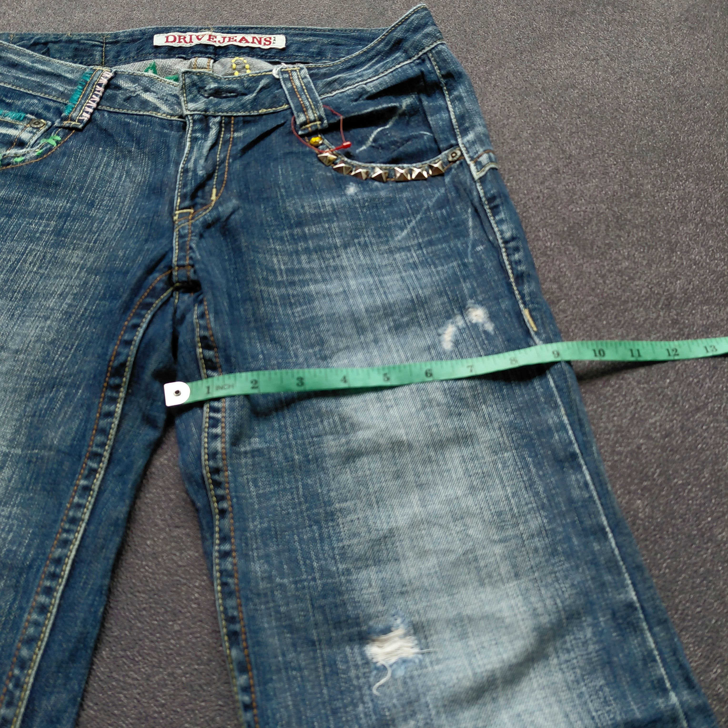 Tornado Mart Vintage Y2K Drive Jeans Flare Pants Size US 29 - 14 Thumbnail