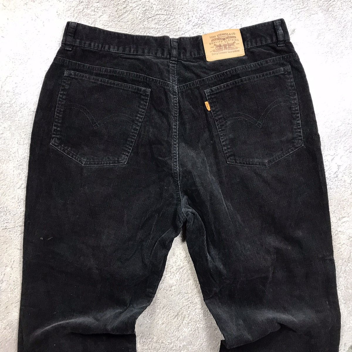 Vintage Vintage 90s Levis Baggy Distressed Black Jeans Grunge 34 Size US 34 / EU 50 - 5 Thumbnail