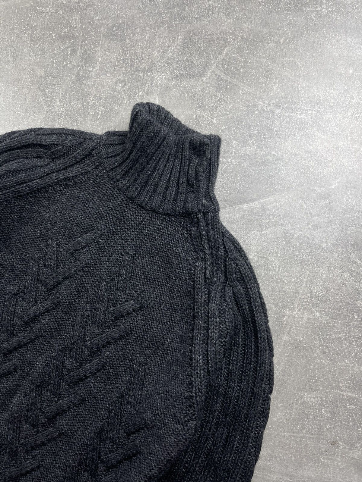 Corneliani Trend Corneliani Knit Turtleneck Sweater Wool Mohair Blend Size US L / EU 52-54 / 3 - 4 Thumbnail