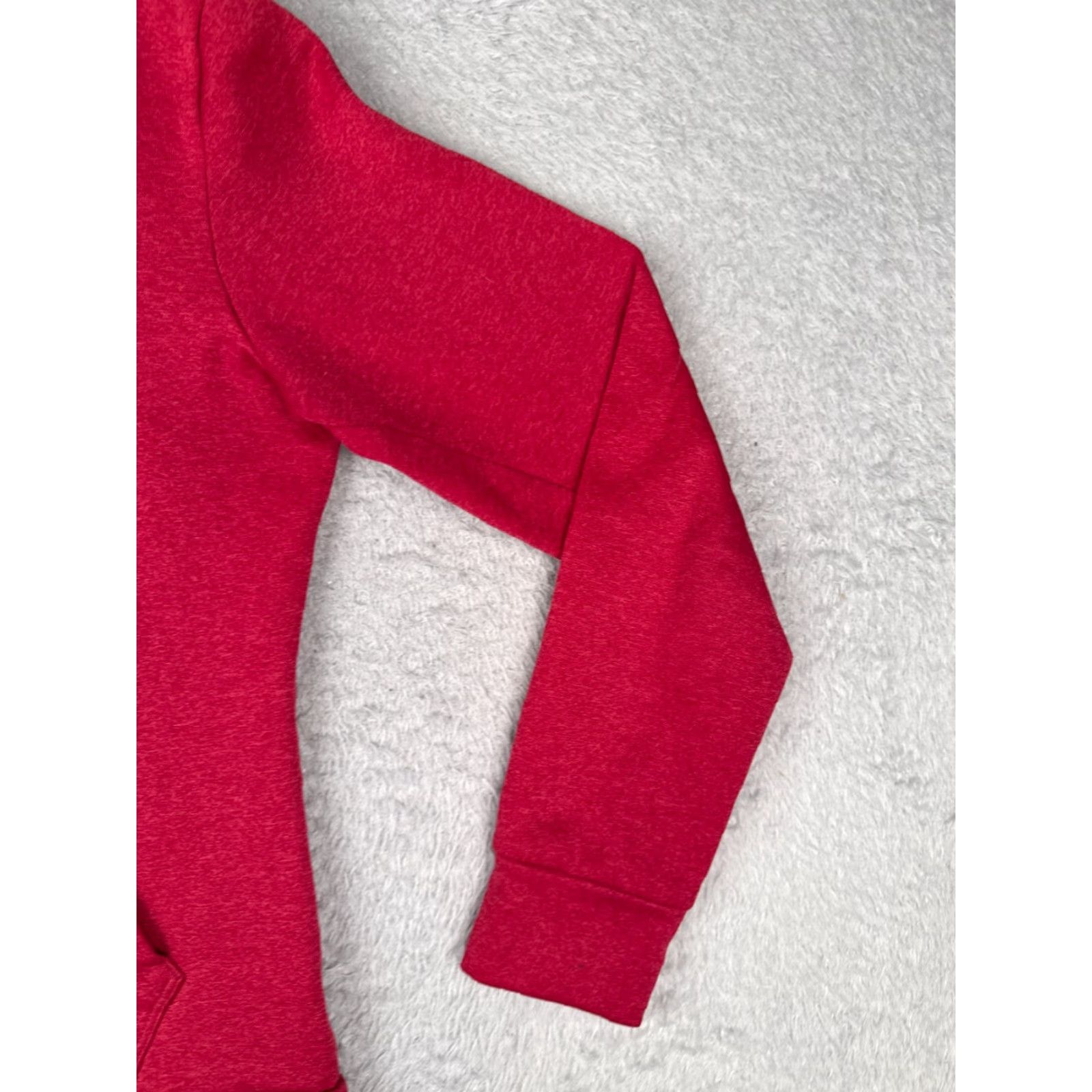 The North Face The North Face Hoodie Medium Red Hoody Hoodie Full Zip Pockets Polyester Womens Size M / US 6-8 / IT 42-44 - 2 Thumbnail
