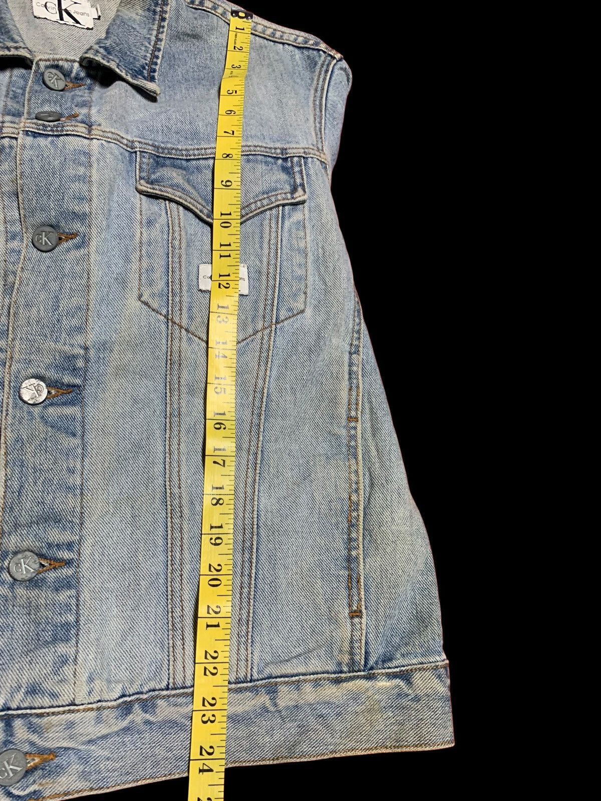 Calvin Klein Vintage Calvin Klein Denim Jacket Size US L / EU 52-54 / 3 - 11 Thumbnail
