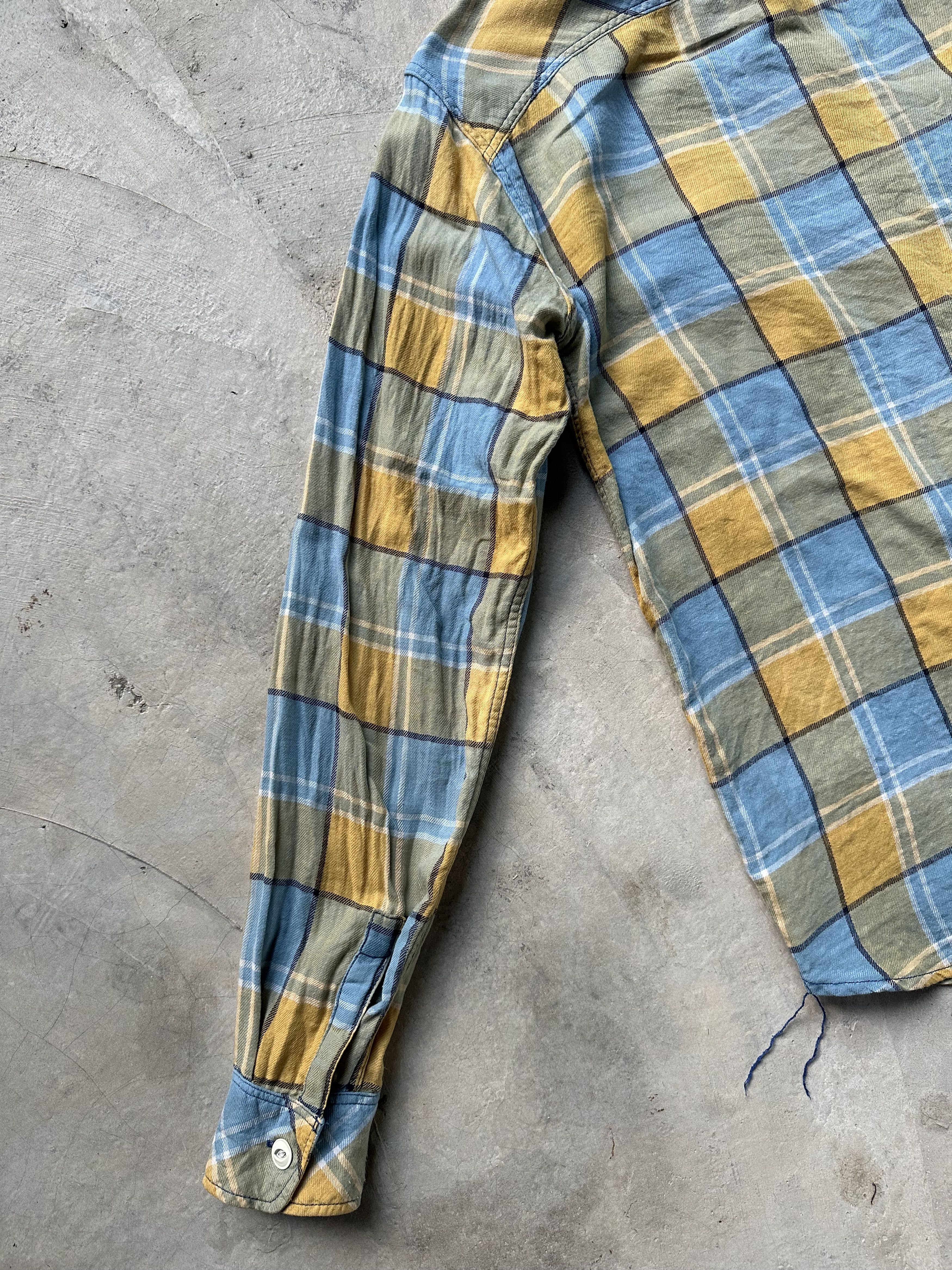 Hysteric Glamour Hysteric Glamour Gusset Tartan Plaid Long Sleeve Shirt Size US S / EU 44-46 / 1 - 14 Thumbnail