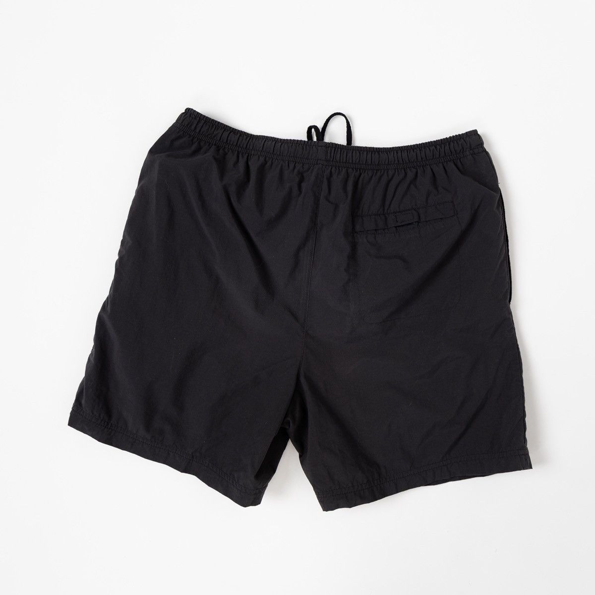 Nike Nike Vintage 90s Men Black Swim Shorts Big Logo Nylon Summer Size US 32 / EU 48 - 2 Thumbnail