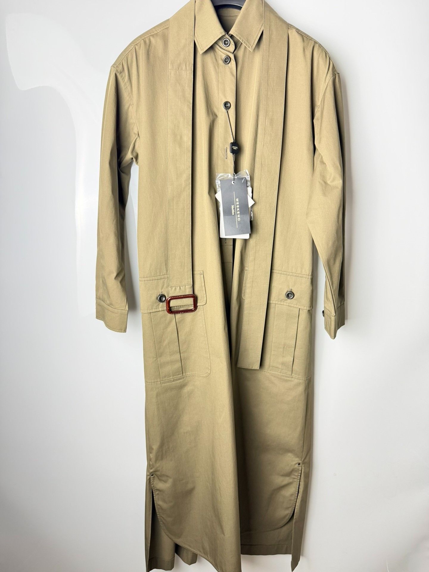 Max Mara Max Mara Long Beige Coat it_34 Women Size XXS / US 00 / IT 34 - 1 Thumbnail