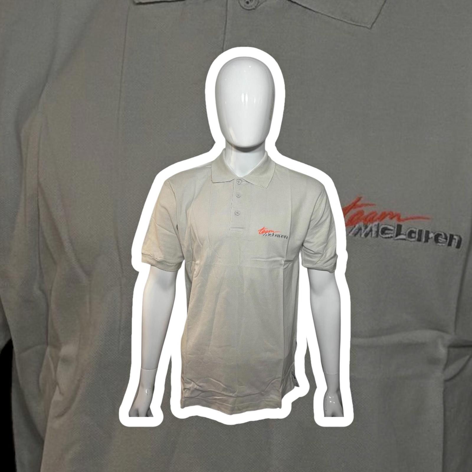 Malcolm McLaren Team McLaren Racing Polo Shirt – Men’s Classic Fit Size US M / EU 48-50 / 2 - 1 Thumbnail