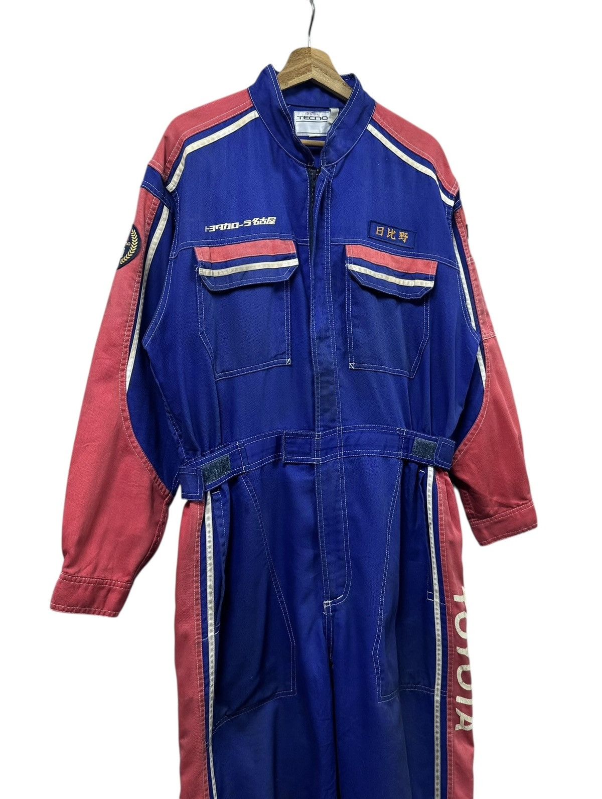 Sports Specialties Vtg🔥Toyota Corola Tecno Racing Team Uniform Coverall Jacket Size US 36 / EU 52 - 4 Thumbnail