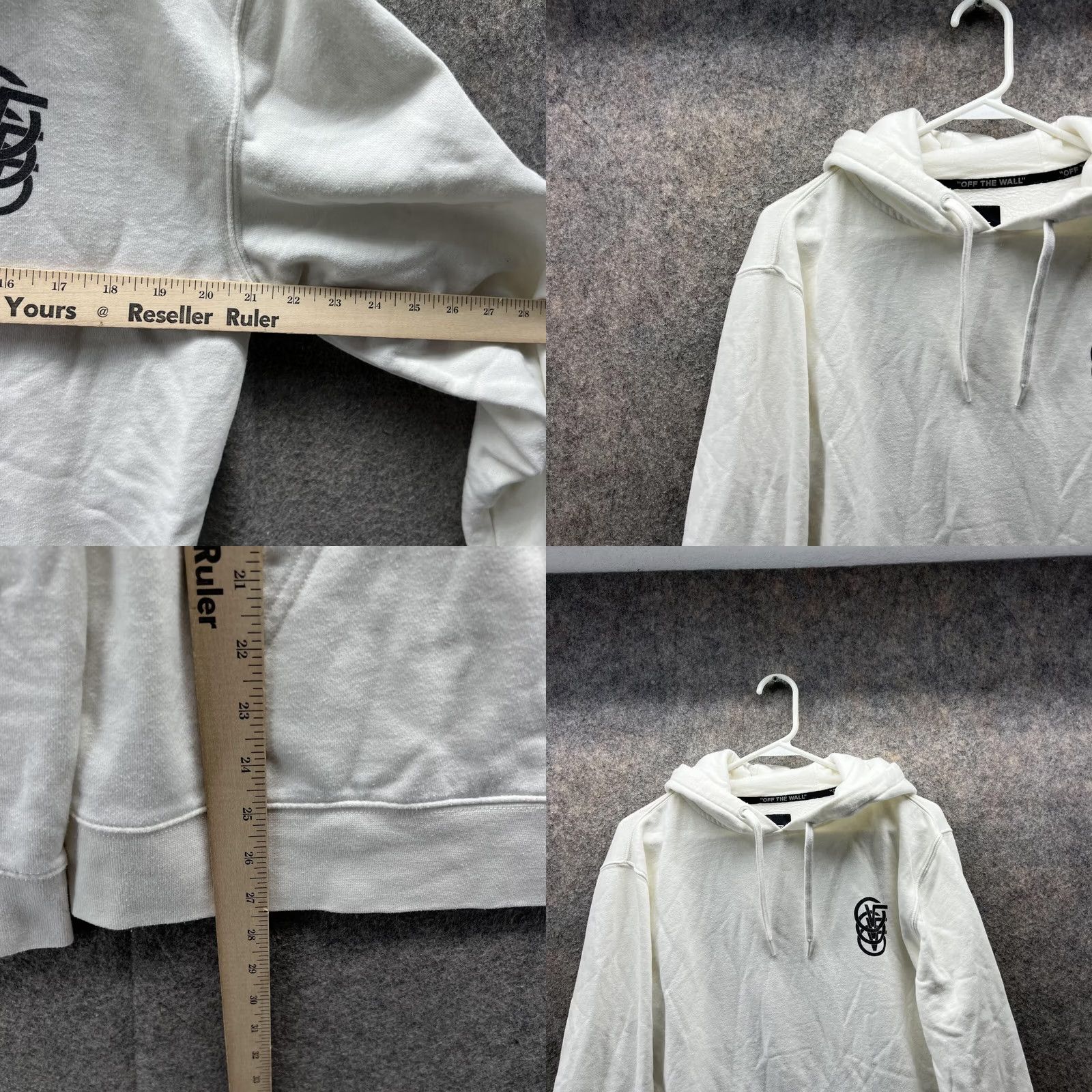 Vans VANS Sweater Hoodie Pullover Men Small Adult White Logo Casual Cotton Fleece Vintage No Size US S / EU 44-46 / 1 - 8 Thumbnail