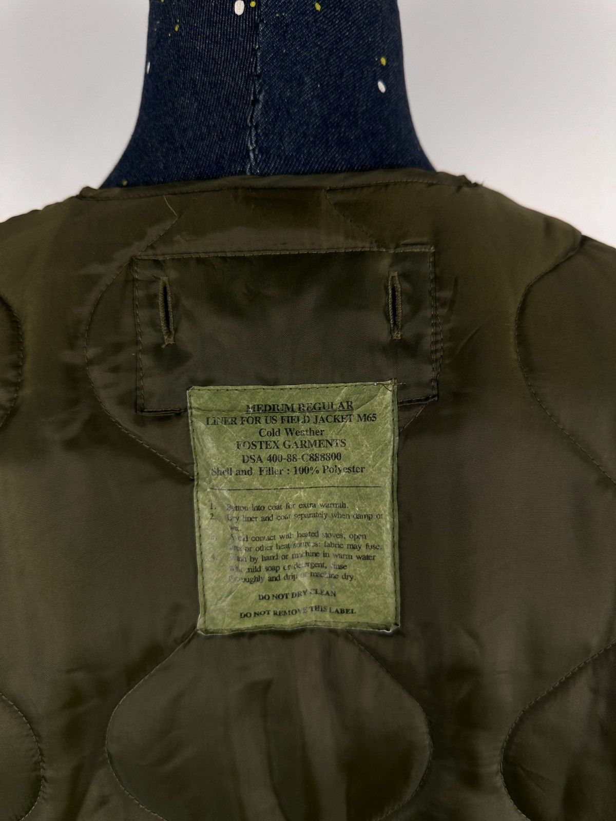 Fostex Garments Fostex Garment M-65 Field Cold Weather Jacket Liner Green M Size US M / EU 48-50 / 2 - 6 Thumbnail
