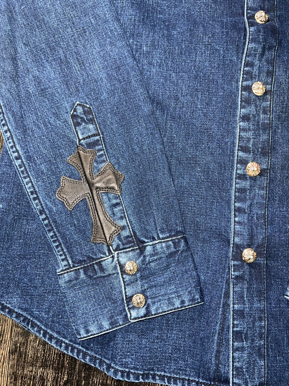 Chrome Hearts Chrome Hearts Button Up Size US L / EU 52-54 / 3 - 2 Thumbnail