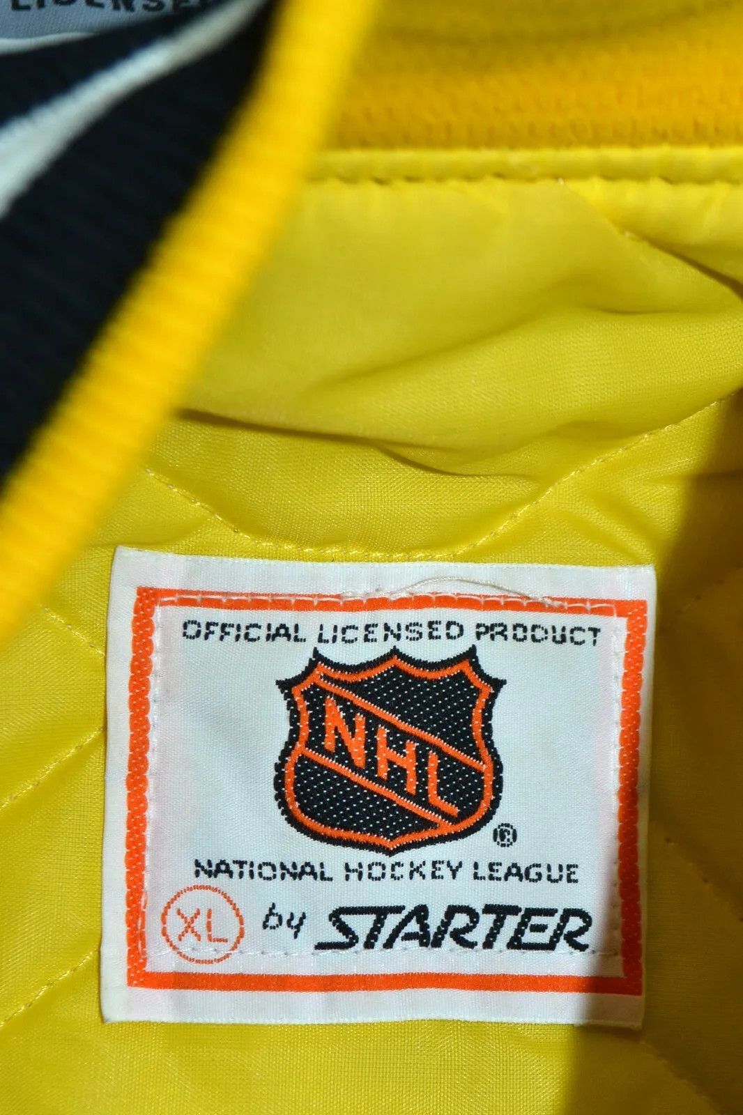 Starter NHL PITTSBURGH PENGUINS JACKET JERSEY STARTER SIZE XL ADULT Size US XL / EU 56 / 4 - 6 Thumbnail