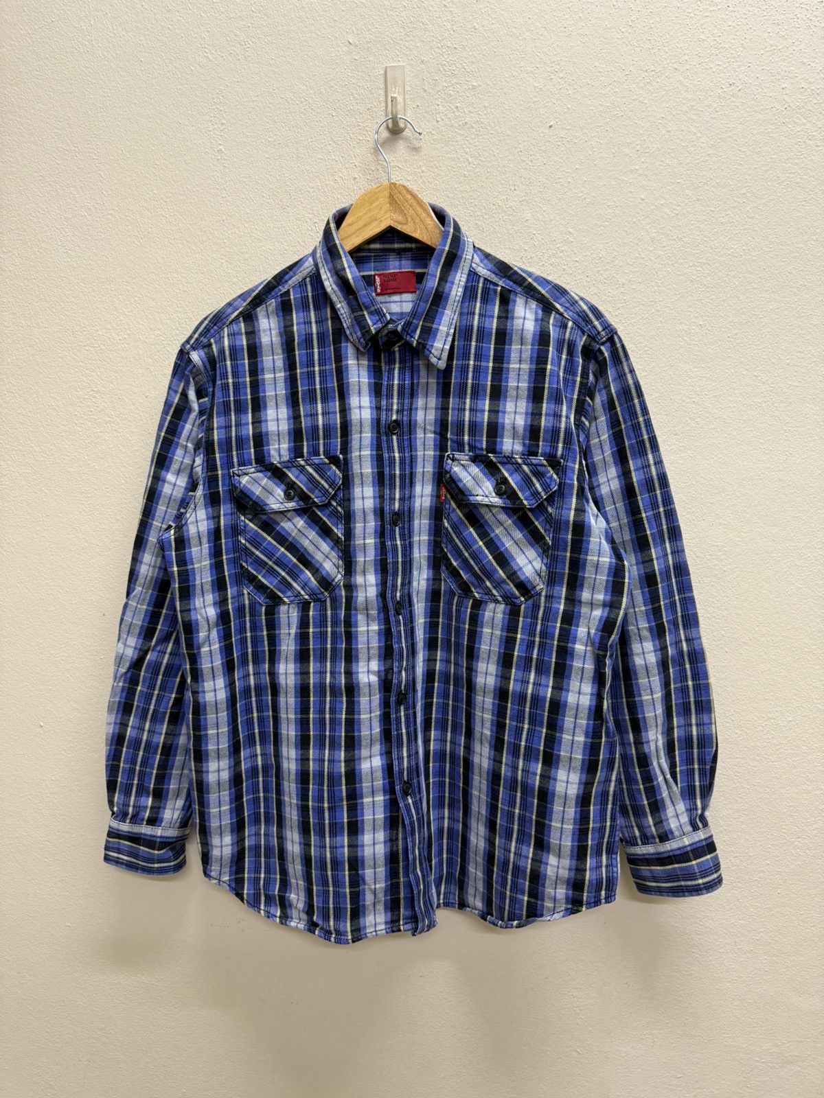 Levi's Vintage Clothing × Vintage Vintage Levi Strauss Japan co.Ltd Flannel Shirt Size US L / EU 52-54 / 3 - 15 Thumbnail