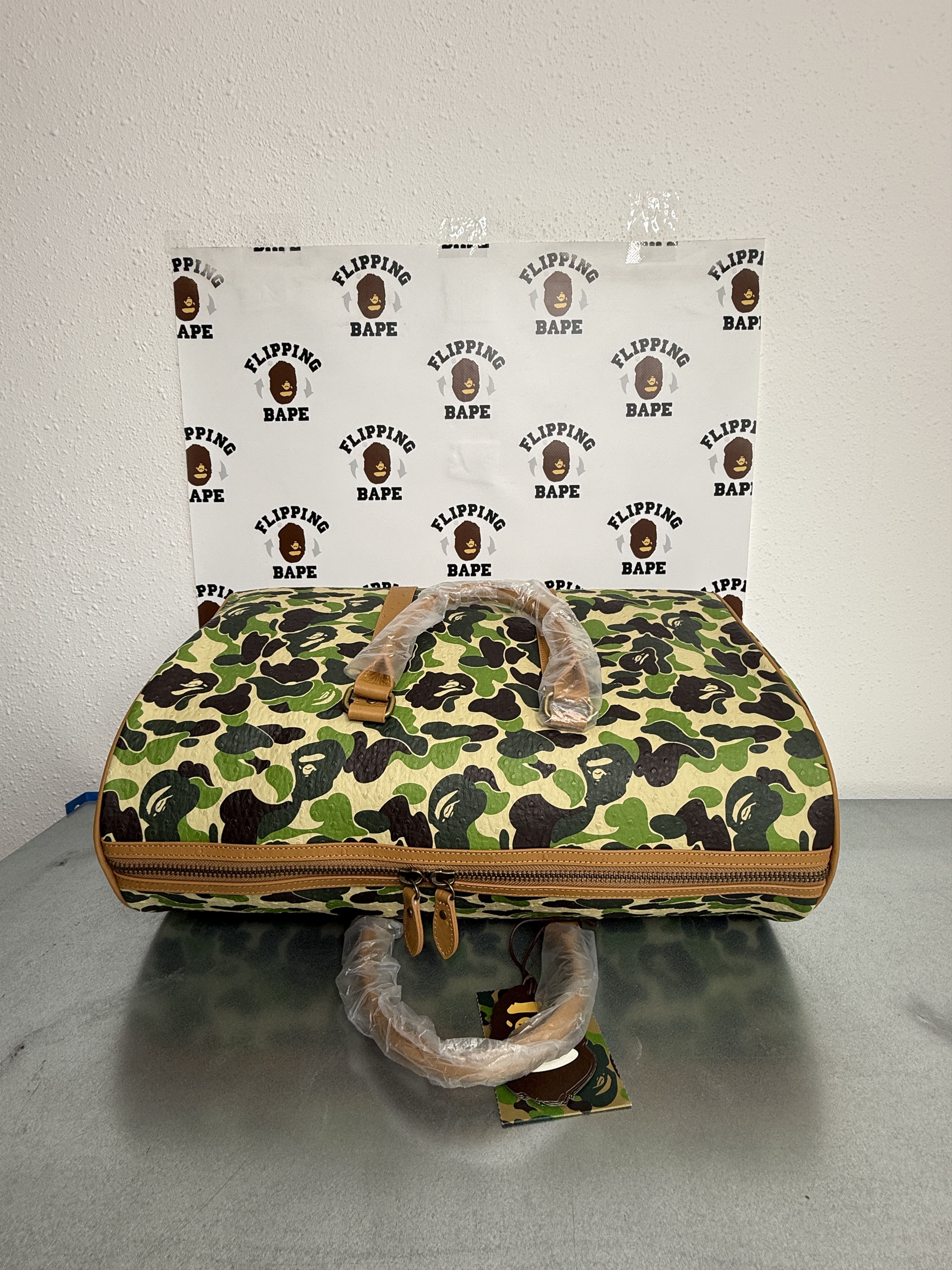 Bape BAPE ABC CAMO PU BOSTON BAG Size ONE SIZE - 4 Thumbnail