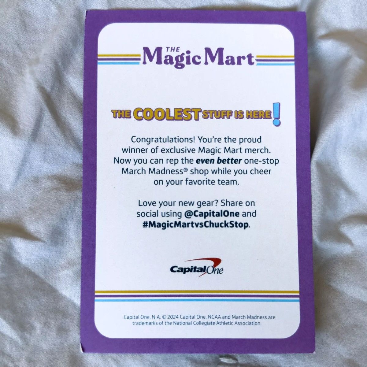 Gildan The Magic Mart Magic Johnson Capital One Small Shirt Promo Size US S / EU 44-46 / 1 - 7 Thumbnail