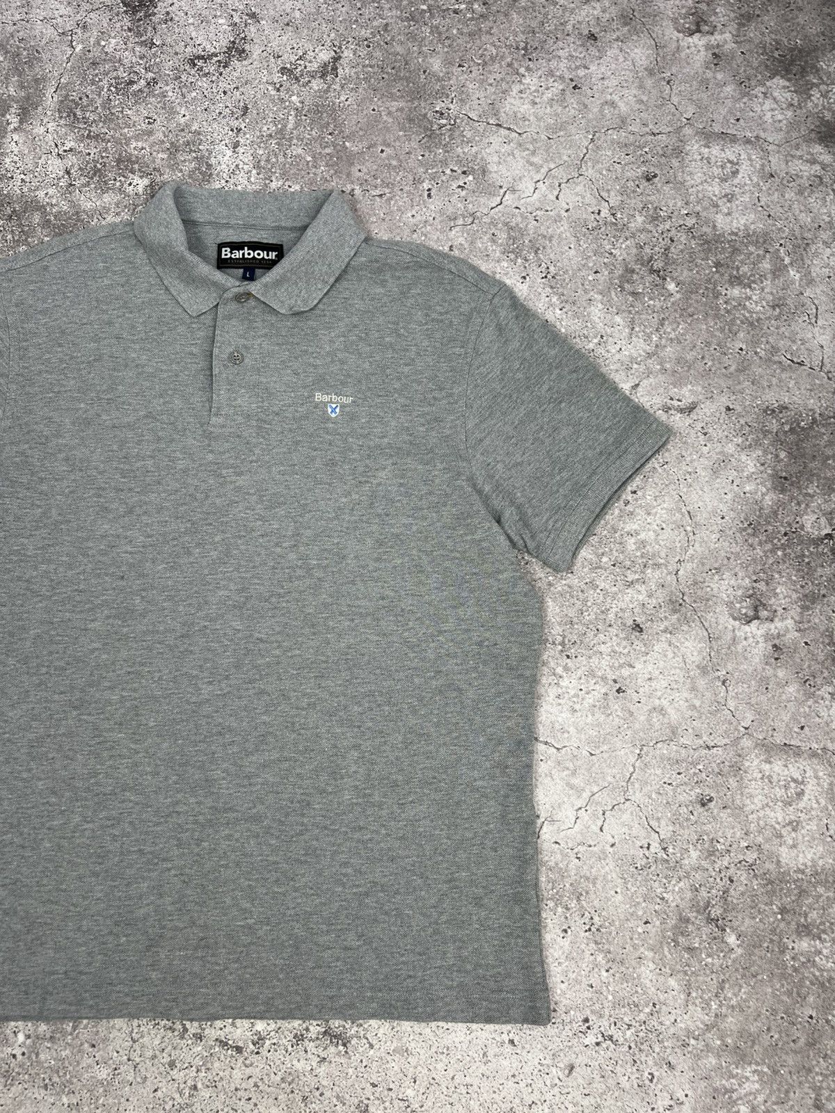 Barbour Barbour Men's Polo Shirt Short Sleeve Size US L / EU 52-54 / 3 - 3 Thumbnail