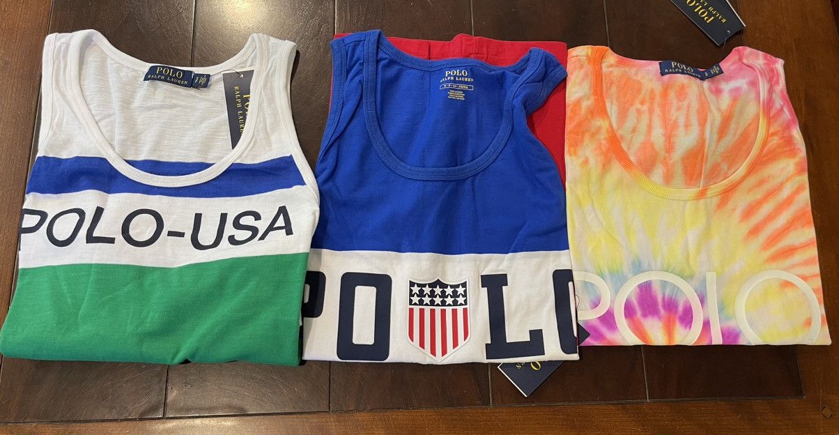 スペシャル超美品poloラルフローレンstadium1992ラスタタンクトップL POLO ラルフローレン 1992 STADIUM ラスタカラー タンクトップ
