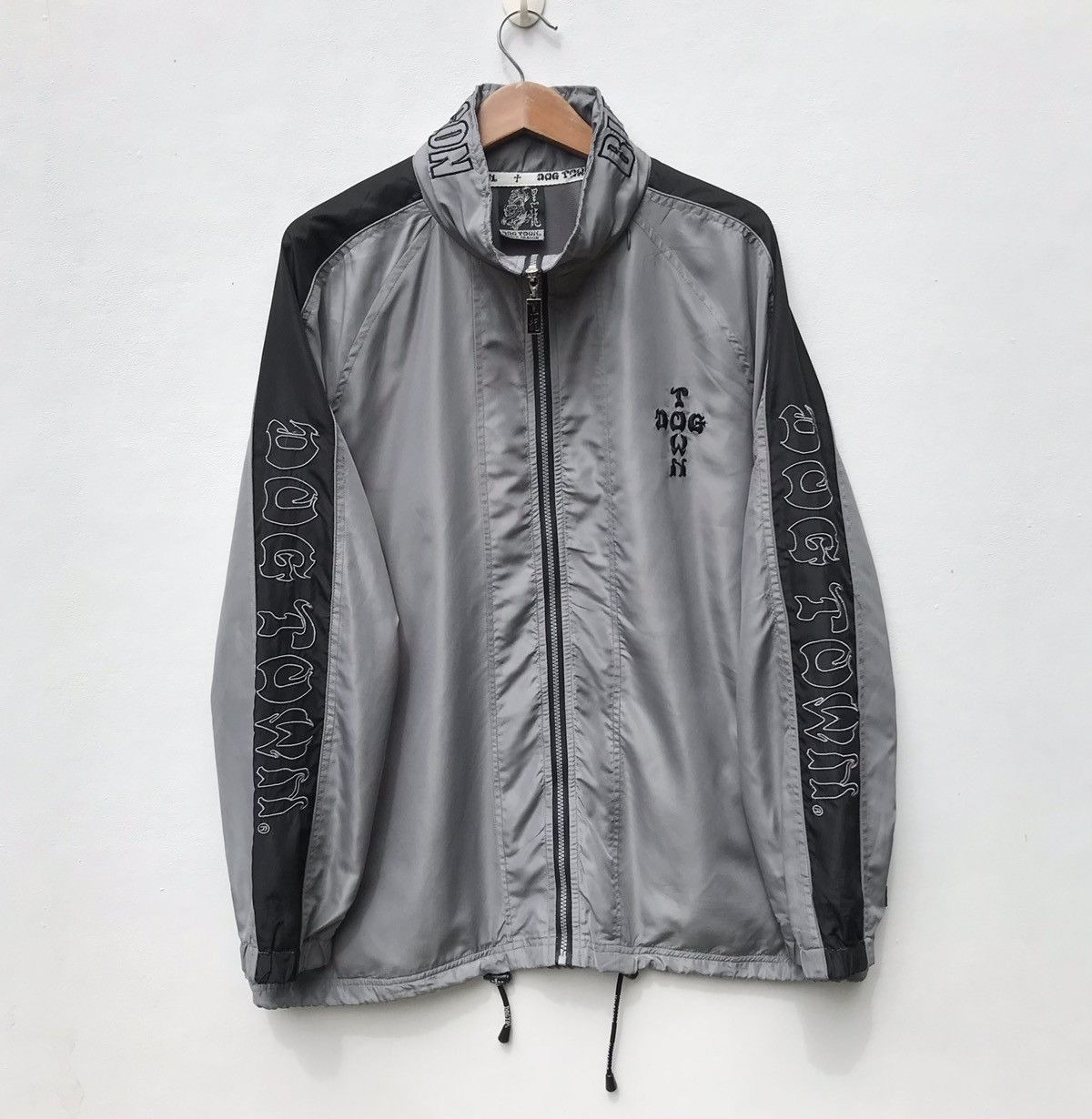 Vintage Dog Town Black Dragon Skatebord Jacket