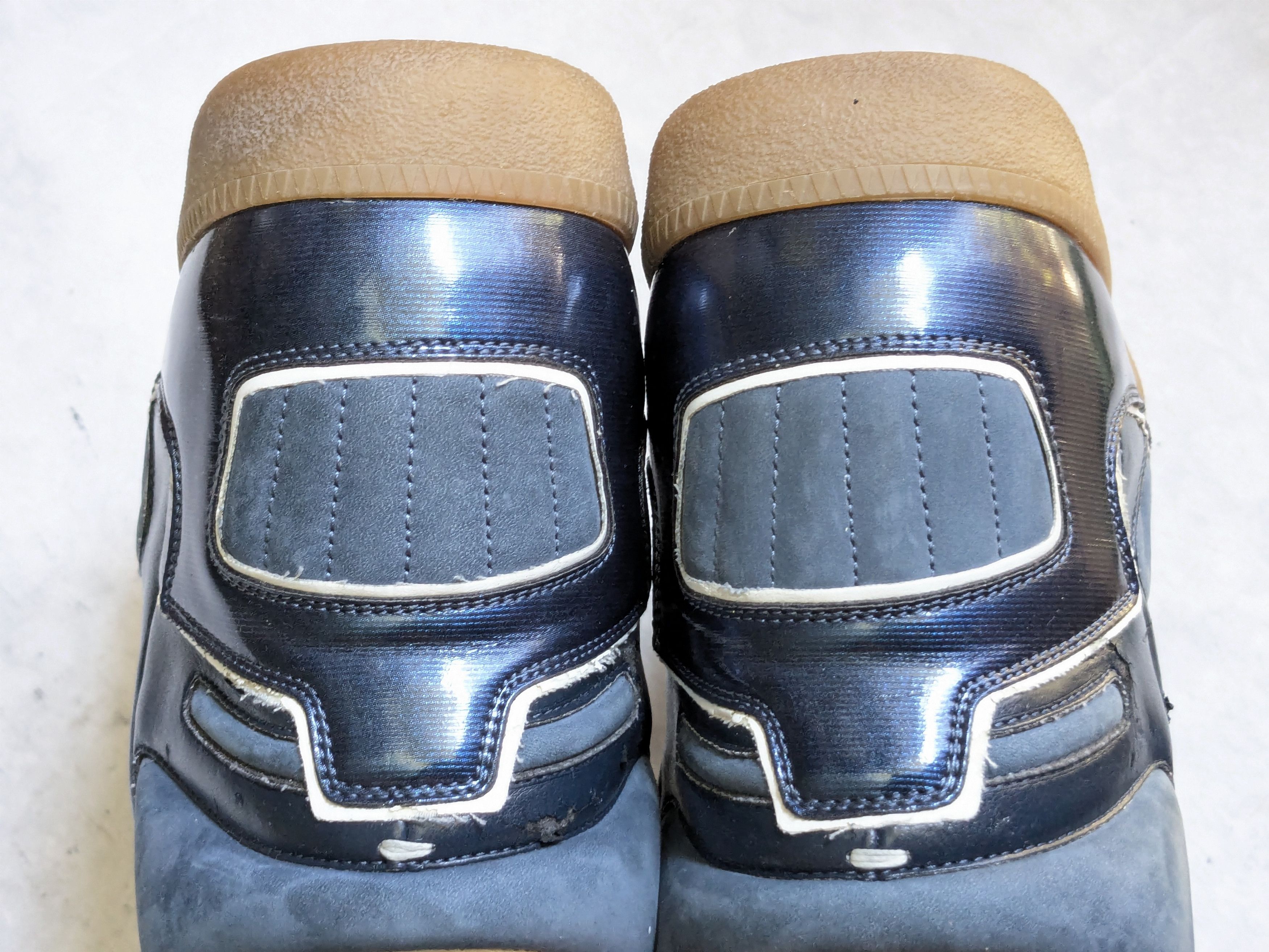 Maison Margiela Maison Margiela High Top Sneakers Blue 12 45 Leather Gum Size US 12 / EU 45 - 14 Thumbnail