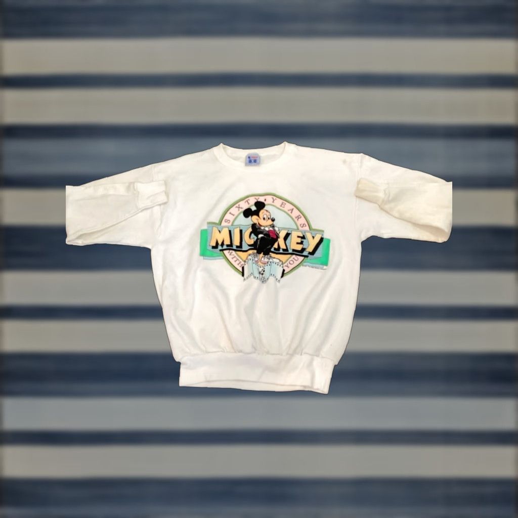 Disney Vintage 1987 Mickey Mouse Walt Disney World Sweatshirt Made In USA Sz XL Size US XL / EU 56 / 4 - 1 Thumbnail